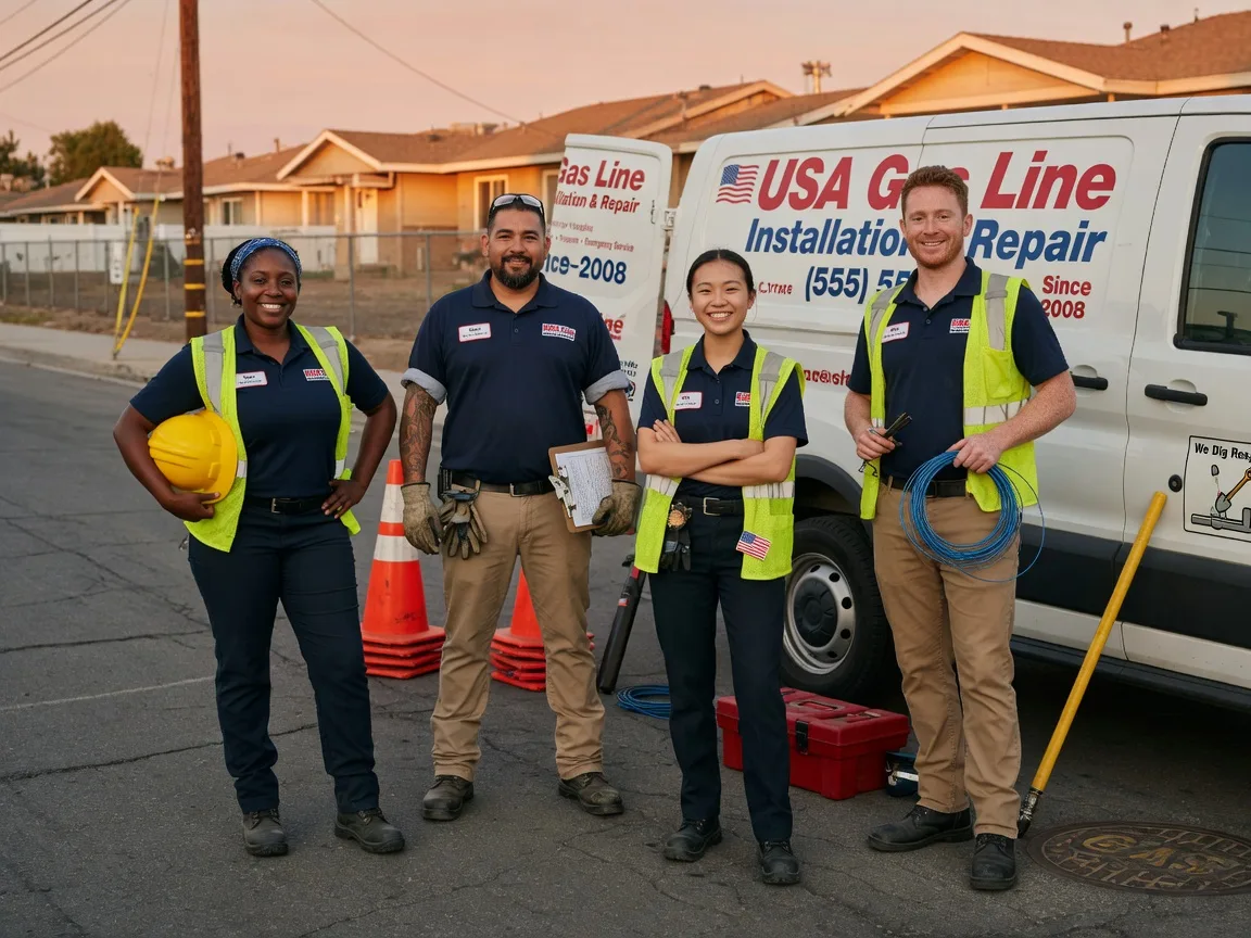 Gas Line Installation company in Deer Park, CA